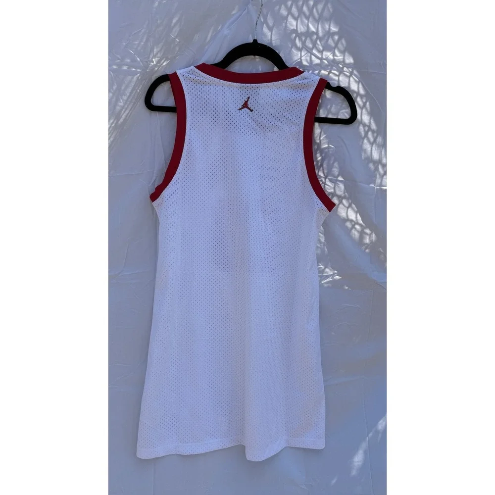 Jordan 23 Basketball Jersey Men's White Red Loose Fit Size XS